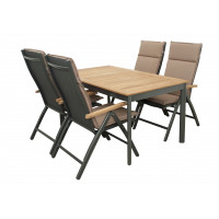 CONCEPT teak - záhradné polohovacie kreslo FSC®