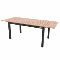 Stôl EXPERT wood antracit rozkladací 150/210x90 cm