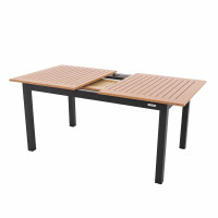 Stôl EXPERT wood antracit rozkladací 150/210x90 cm