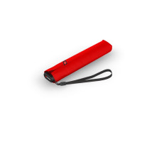 KNIRPS US.050 RED - ľahký dámsky skladací plochý dáždnik