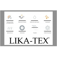 Paris LIKA-TEX® antracit - luxusné polohovacie záhradné kreslo