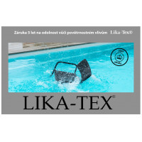 Paris Lika-Tex® antracit - luxusné otočné záhradné kreslo