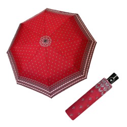 Fiber AC Style rot Flower - dámsky vystrelovací dáždnik