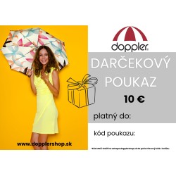 Darčekový poukaz 10 €