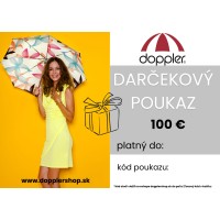 Darčekový poukaz 100 €