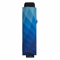 Carbonsteel Mini Slim Fusion blue - dámsky skladací dáždnik