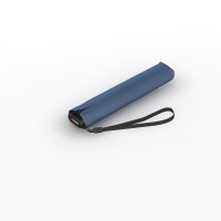 Knirps US.050 ultra light slim manual blue - ľahký dámsky skladací plochý dáždnik