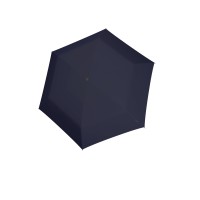 KNIRPS AS.050 SLIM SMALL NAVY - ľahký dámsky skladací plochý dáždnik