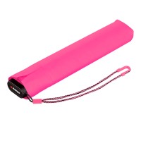 KNIRPS US.050 NEON PINK - ľahký dámsky skladací plochý dáždnik