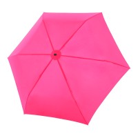 KNIRPS US.050 NEON PINK - ľahký dámsky skladací plochý dáždnik